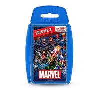 Top Trumps Specials Marvel Universe 2 Jeu de cartes, jouez avec Sam Wilson comme Captain America, Miles Morales, Black Widow et Hawkeye, cadeau éducatif pour les plus de 8 ans