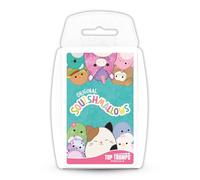 Top Trumps Jeu de cartes Squishmallows Specials – Cam, Leonard, Gordon – Jeu de voyage – Dès 6 ans