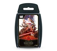 Top Trumps Star Wars Épisode IX The Rise of Skywalker Jeu de Cartes spécial Jouez avec Chewbacca, Rey, General Hux et Kylo Ren, éducatif pour 2 Joueurs et Plus, C'est Un Excellent Cadeau pour Les