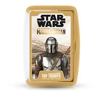 Top Trumps Star Wars The Mandalorian Limited Editions Jeu de Cartes, jouez avec Greef Karga, Moff Gideon, Boba Fett, Koska Reeves et Grogu Lui-même, Cadeau et Jouet pour garçons et Filles âgés de 6