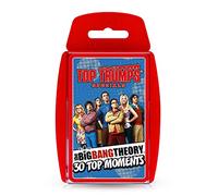 Top Trumps The Big Bang Theory 30 Top Moments Specials Jeu de Cartes Revivez Vos Moments préférés avec Sheldon, Amy, Leonard, Raj, Howard, Bernadette et Penny, Un Excellent Cadeau pour Les Enfants de