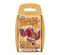 Top Trumps Transformers Jeu De Cartes Rétro Auto Quartett Allemand