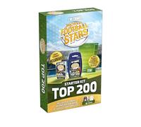Top Trumps World Football Stars - Étoiles et légendes: Lot de 2 Paquets de Cartes, Plateau de Jeu + Base - Jeu de Cartes de Football TOP200 Starter Kit, Wfs
