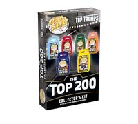 World Football Stars Top 200 Top Trumps - Kit de collection de 6 cartes de collection cadeau éducatif pour enfants de 6 ans et plus