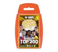 World Football Stars Top 200 Lot de 6 jeux de cartes Top Trumps