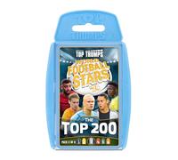 Top Trumps World Football Stars Top 200 Jeu de Cartes à partir de 6 Ans et Plus 3 Ans Jouez avec Haaland, Benzema, Otamendi et Navas, Cadeau éducatif pour Les Enfants de 6 Ans et Plus