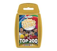 Top Trumps World Football Stars Top 200 Jeu de Cartes - Pack Chrome Or