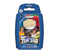 Top Trumps World Football Stars Top 200 Pack 2 Jeu de Cartes avec Les Joueurs Les Plus Populaires du Football Cadeau Éducatif dès 6 Ans
