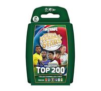 Top Trumps World Football Stars Top 200 Pack 3 Jeu de Cartes avec Les Joueurs Les Plus Populaires du Football Cadeau Éducatif dès 6 Ans