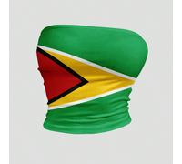 Top tube d'été pour femmes, Top tube aux couleurs du drapeau national de la Guyane pour la Coupe du Monde L,M,S,XLBlocs de couleurÉtoffe