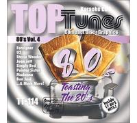 Top Tunes Karaoke CDG 80's Vol. 4 TT-114