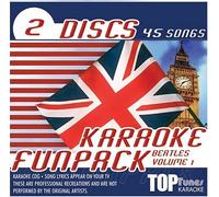 Top Tunes Karaoke CDG Beatles Fun Pack TTFP-9&10