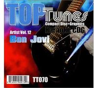 Top Tunes Karaoke CDG Bon Jovi Artist Vol. 12 TT-070
