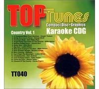 Top Tunes Karaoke CDG Country Vol. 1 TT-040