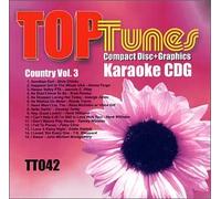 Top Tunes Karaoke CDG Country Vol.3 TT-042 (US [Import]