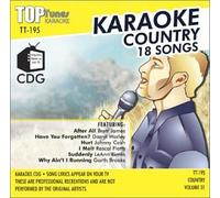 Top Tunes Karaoke CDG Country Vol 31 TT-195