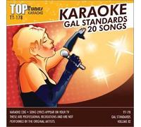 Top Tunes Karaoke CDG Gal Standards TT-178
