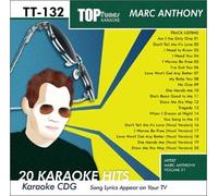 Top Tunes Karaoke CDG Marc Anthony TT-132 (US [Import]