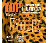 Top Tunes Karaoke CDG Rock Vol. 7 TT-118