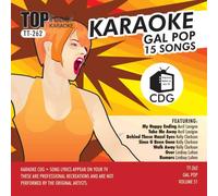 Top Tunes Karaoke TT-262 Pop: Avril Lavigne, Kelly Clarkson and Lindsay Lohan