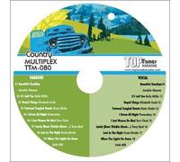 Top Tunes M Series Karaoke Multiplex CDG Country TTM-080