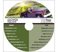 Top Tunes M Series Karaoke Multiplex CDG Guy Country TTM-079