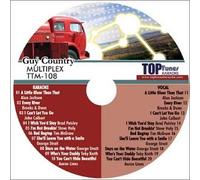 Top Tunes M Series Karaoke Multiplex CDG Guy Country TTM-108