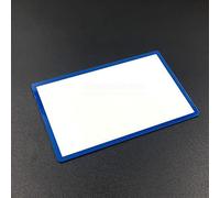 Top Upper LCD Screen Lens Glass Mirror Cover Replacement Part for 2DS Console Front Frame Screen Protective Screen (Bleu)