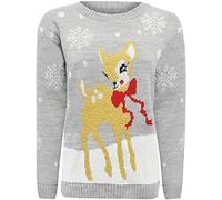 TOP VENDOR Enfants Filles garçons tricoté Rennes de Noël Rudolf Noël Nouveauté Pull 2-14