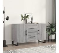 TOP VENTE Buffet Scandinave bahut-Buffet - Sonoma gris - 100x36x60 cm - bois d'ingénierie CDD1428293