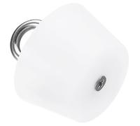 TOP-VIGOR 1 bouchon conique en caoutchouc, 39 mm à 50 mm, bouchon de baignoire solide avec anneau, joint conique en caoutchouc pour tubes à essai, tuyaux d'eau, trou de drainage, blanc