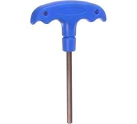 TOP-VIGOR 1 clé hexagonale H5 avec poignée en T, 5 mm en acier S2, clé hexagonale intérieure en T llen, outil de réparation de llen