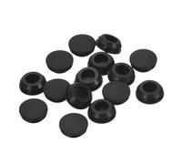 TOP-VIGOR 15Pcs Bouchons En Silicone À Encliqueter - Ø 12-13mm Bouchons De Trou Ronds - Couvercles D’étanchéité En Caoutchouc Pour Panneau - Bouchons D’étanchéité Imperméables Cuisine Salle Noir