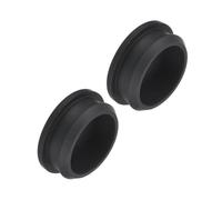 TOP-VIGOR 2Pcs Bouchons En Silicone À Encliqueter - Ø 36.6mm Bouchons De Trou Ronds - Couvercles D’étanchéité En Caoutchouc Pour Panneau - Bouchons D’étanchéité Imperméables Cuisine Salle Noir