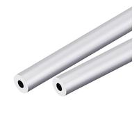 TOP-VIGOR 2Pcs Tube Rond En Aluminium 6063 Sans Soudure, Diamètre Extérieur 16mm / Intérieur 10mm, Longueur 200mm - Pour Industrie, Bricolage, Décoration & Mécanique
