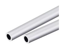 TOP-VIGOR 2Pcs Tube Rond En Aluminium 6063 Sans Soudure, Diamètre Extérieur 16mm / Intérieur 12mm, Longueur 300mm - Pour Industrie, Bricolage, Décoration & Mécanique