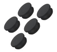 TOP-VIGOR 5Pcs Bouchons En Silicone À Encliqueter - Ø 29mm Bouchons De Trou Ronds - Couvercles D’étanchéité En Caoutchouc Pour Panneau - Bouchons D’étanchéité Imperméables Cuisine Salle Noir