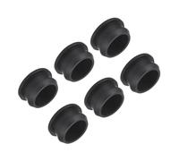 TOP-VIGOR 6Pcs Bouchons En Silicone À Encliqueter - Ø 21mm Bouchons De Trou Ronds - Couvercles D’étanchéité En Caoutchouc Pour Panneau - Bouchons D’étanchéité Imperméables Cuisine Salle Noir