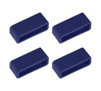 TOP-VIGOR Anneaux de fixation de bracelet de montre en silicone pour montre connectée ou bracelet, 24mm