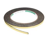TOP-VIGOR Bande d'étanchéité en mousse autocollante pour isolation de porte de fenêtre 5 mm (l) x 1 mm (T) x 5 m (L)