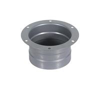 TOP-VIGOR Bride de connecteur de conduit de 7,6 cm, bride CVC en métal galvanisé pour conduit de ventilation, bride de conduit d'échappement mural et de plafond avec trous pré-percés