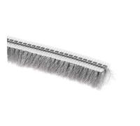 TOP-VIGOR Brosse d'étanchéité 5 x 6 mm/l x H, 5 m, fente pour carte, joint de cadre de fenêtre, brosse de balayage pour fenêtre et porte