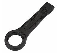 TOP-VIGOR Clé à anneau plate de 27 mm avec poignée droite pour différents boulons à tête hexagonale