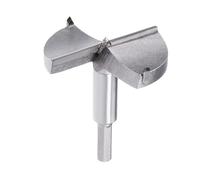 TOP-VIGOR Forstner - Forstner - 80 mm - En carbure de tungstène - Pour le travail du bois - Gris