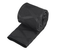 TOP-VIGOR Gaine Thermorétractable 25 mm - Taux de Rétraction 2:1 - Isolation Électrique, Protection Câbles et Fils - Longueur 0.5 Mètres - Rayures Noires