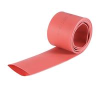TOP-VIGOR Gaine Thermorétractable 30 mm - Taux de Rétraction 2:1 - Isolation Électrique, Protection Câbles et Fils - Longueur 1 Mètres - Rouge