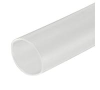 TOP-VIGOR Gaine Thermorétractable Adhésive 6 mm - Taux de Rétraction 2:1 - Isolation Électrique, Protection Câbles et Fils - Longueur 1 Mètres - Transparent