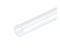 TOP-VIGOR Gaine thermorétractable de 0,6 mm, longueur 1 m, rapport thermique 2:1 pour isolation électrique, réparations, câbles enroulés, connecteurs de fils, transparent
