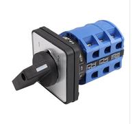 TOP-VIGOR Interrupteur de changement de vitesse universel LW26-25 N/3 380 V 25 A 2 positions 12 bornes