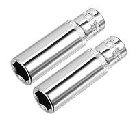 TOP-VIGOR Lot de 2 douilles profondes à 6 pans 1/4" 10 mm pour réparation automobile et ménage